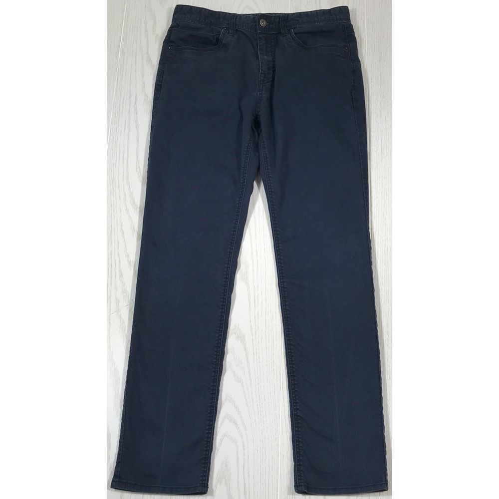 Prana Men's Slim Straight Jeans - Dark Blue